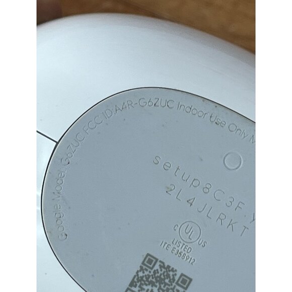 Google Nest WiFi Pro G6ZUC GA03030-US Wi-Fi 6E Router Snow - Picture 8 of 8